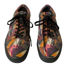 Vans Multicolor Abstract Graphic Low-Top Sneakers